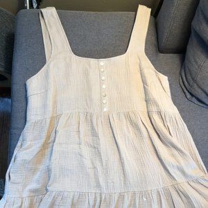 Urban Outfitters Gauze Mini Frock Dress